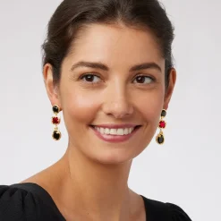 The Met Store Rococo Motifs Drop Earrings* Earrings