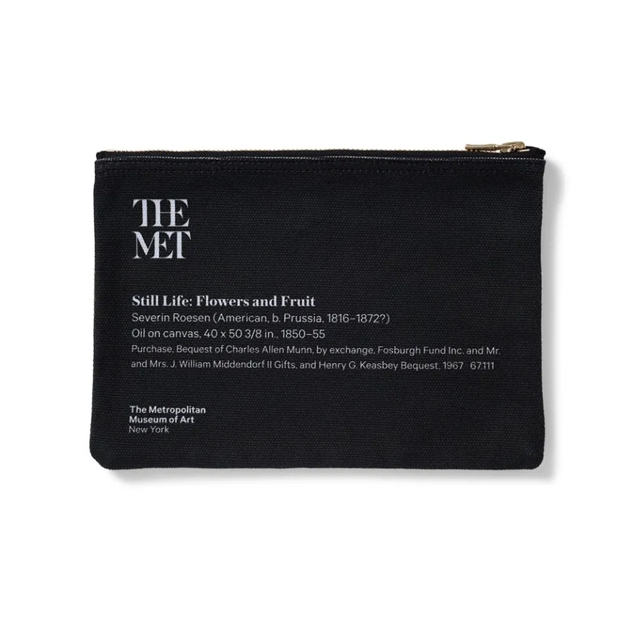 The Met Store Roesen Still Life Zip Pouch* Bags