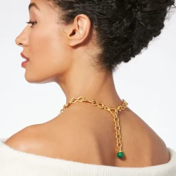 The Met Store Roman Malachite Statement Necklace* Necklaces