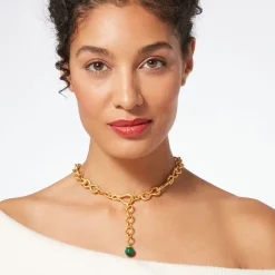 The Met Store Roman Malachite Statement Necklace* Necklaces
