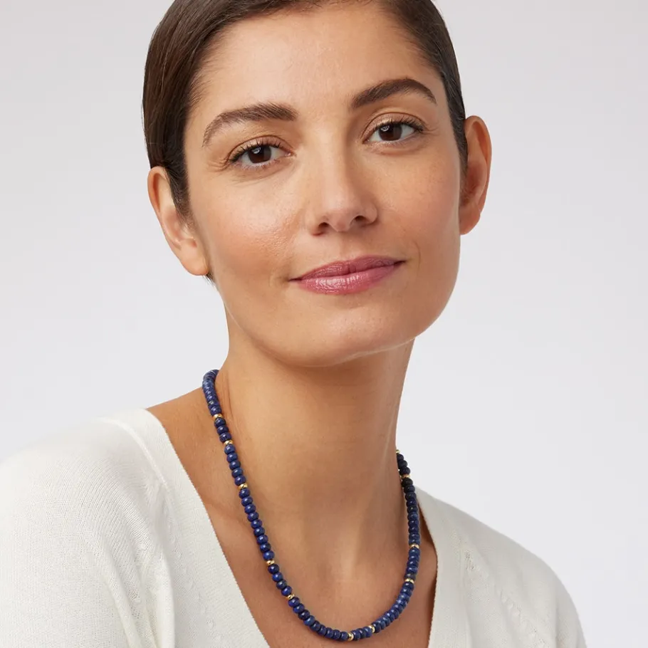 The Met Store Royal Egyptian Beaded Lapis Necklace* Necklaces