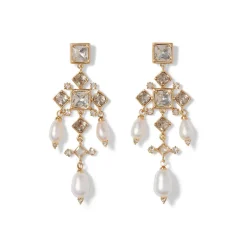 The Met Store Royal Tudor Chandelier Earrings* Earrings