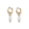 The Met Store Royal Tudor Small Hoop Earrings with Pearls* Earrings