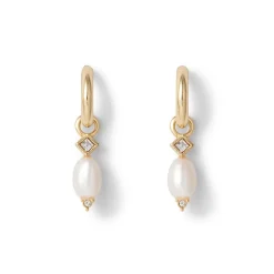 The Met Store Royal Tudor Small Hoop Earrings with Pearls* Earrings