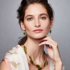 The Met Store Sage Leaf Choker* Necklaces