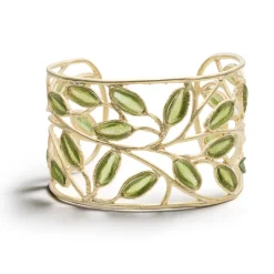 The Met Store Sage Leaf Cuff* Bracelets