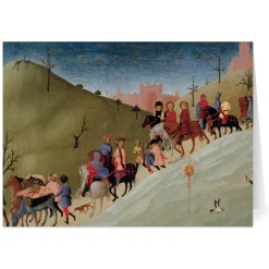 The Met Store Sassetta: Journey of the Magi Holiday Cards* Holiday Cards