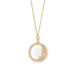 The Met Store Spanish Day and Night Magnifier Pendant Necklace* Necklaces