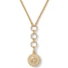 The Met Store Spanish Day and Night Reversible Lariat Pendant Necklace* Necklaces