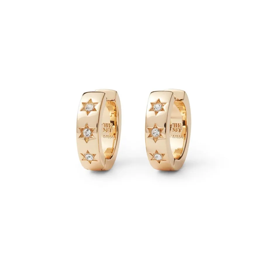 The Met Store Star Huggie Earrings* Earrings
