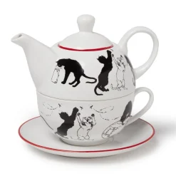 The Met Store Steinlen Cats Tea-for-One Set* Tableware