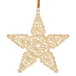 The Met Store 2024 Sterling Silver Star and Snowflake Ornament Set* Ornaments