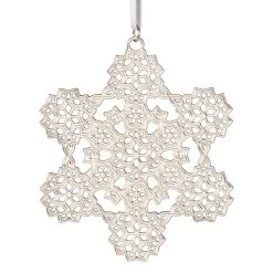 The Met Store 2024 Sterling Silver Star and Snowflake Ornament Set* Ornaments