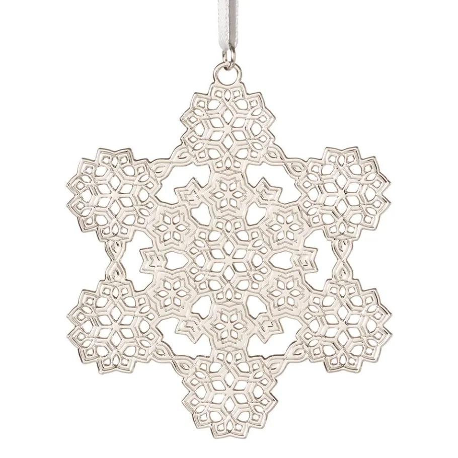 The Met Store 2024 Sterling Silver Star and Snowflake Ornament Set* Ornaments