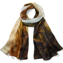 The Met Store Sublime Landscapes Durand Oversize Oblong Silk Scarf* Scarves & Wraps