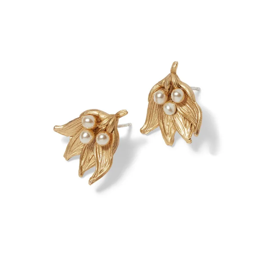 The Met Store The Met Cloisters Garden Fava Bean Stud Earrings* Earrings