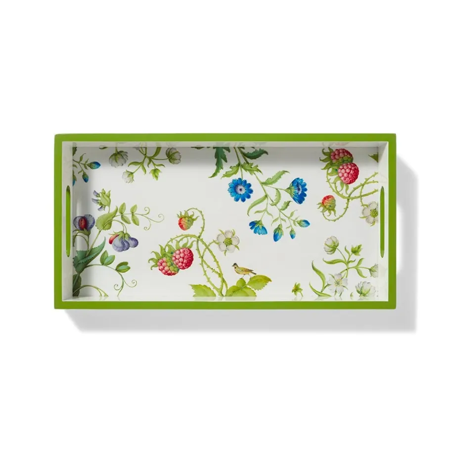 The Met Store The Met Cloisters Garden Rectangular Lacquer Tray* Tableware|Decorative Accents