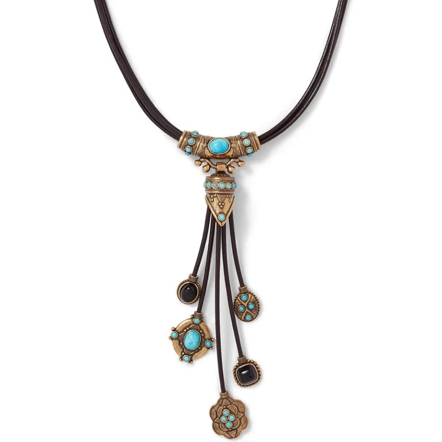 The Met Store Turkmen Leather Statement Necklace* Necklaces