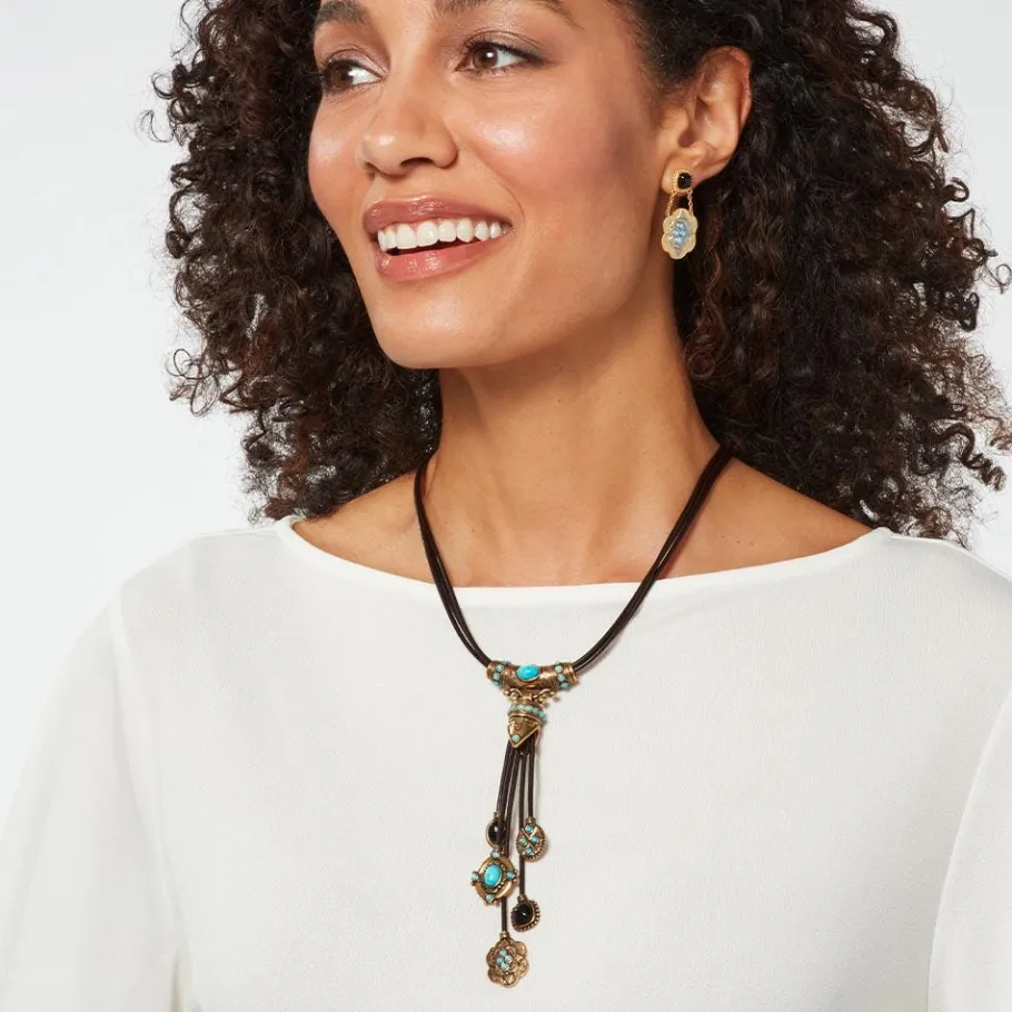 The Met Store Turkmen Leather Statement Necklace* Necklaces