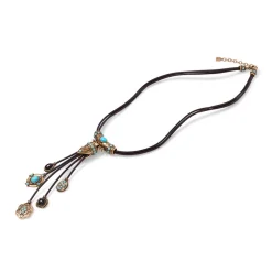 The Met Store Turkmen Leather Statement Necklace* Necklaces