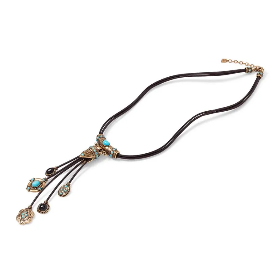 The Met Store Turkmen Leather Statement Necklace* Necklaces