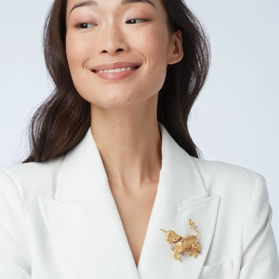 The Met Store Unicorn Brooch* Pins & Brooches