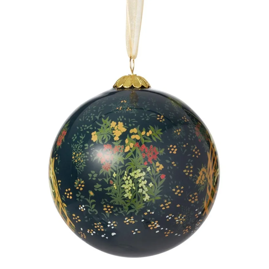 The Met Store Unicorn in a Garden Hand-Painted Glass Ornament* Ornaments
