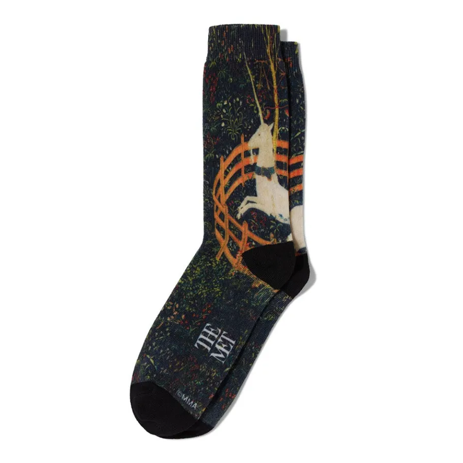 The Met Store Unicorn in a Garden Socks* Small Accessories