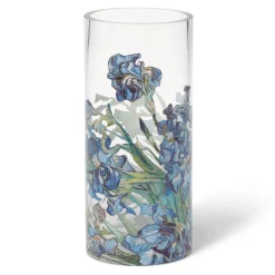 The Met Store Van Gogh Irises Glass Vase* Tableware|Decorative Accents