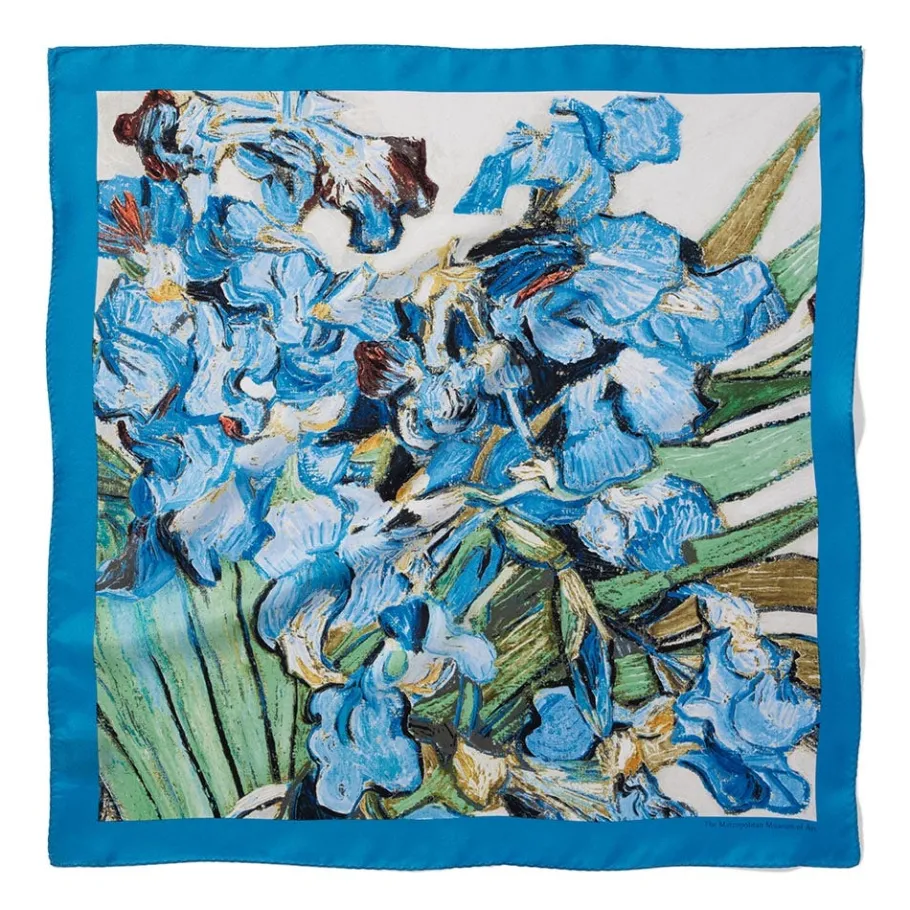 The Met Store Van Gogh Irises Neckerchief* Scarves & Wraps