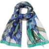 The Met Store Van Gogh Irises Oblong Silk Scarf* Scarves & Wraps