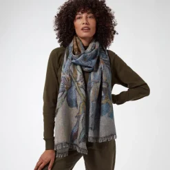 The Met Store Van Gogh Irises Wool-Blend Shawl* Scarves & Wraps