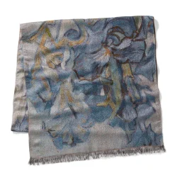 The Met Store Van Gogh Irises Wool-Blend Shawl* Scarves & Wraps