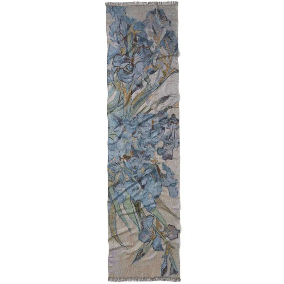 The Met Store Van Gogh Irises Wool-Blend Shawl* Scarves & Wraps