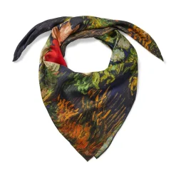 The Met Store Van Gogh Stylized Nature Double-Sided Square Silk Scarf* Scarves & Wraps