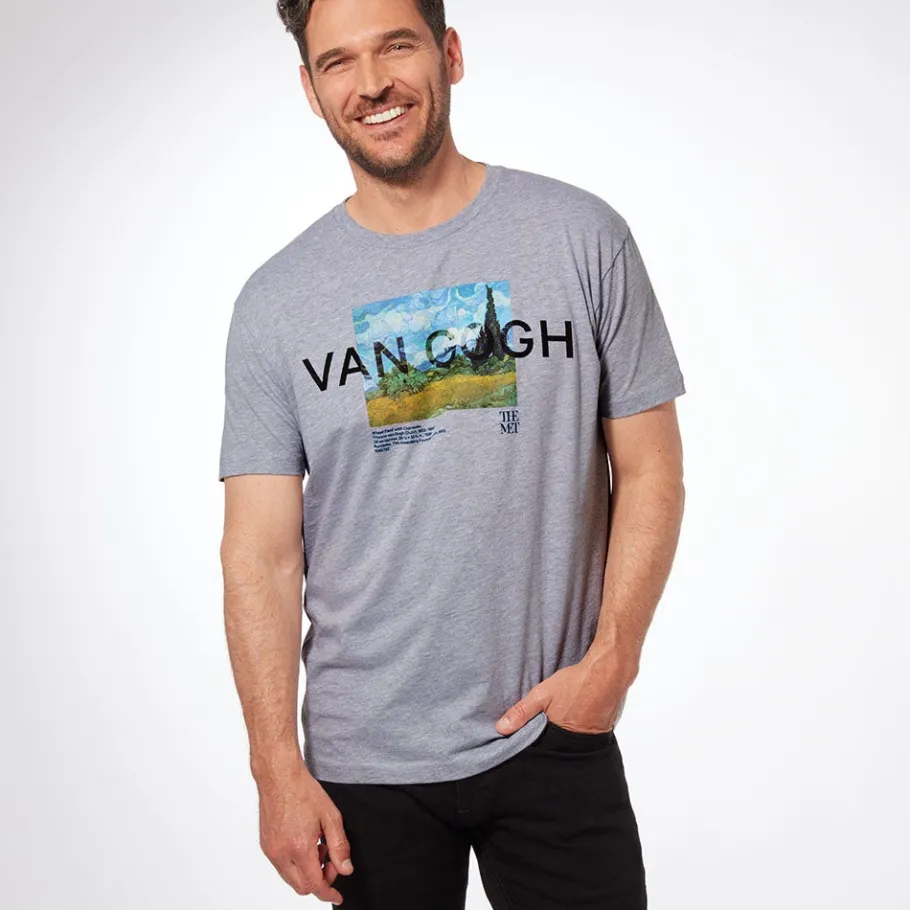 The Met Store Van Gogh Wheat Field With Cypresses Unisex Tee* Clothing