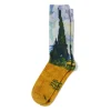 The Met Store Van Gogh Wheat Field with Cypresses Men's Socks* Small Accessories