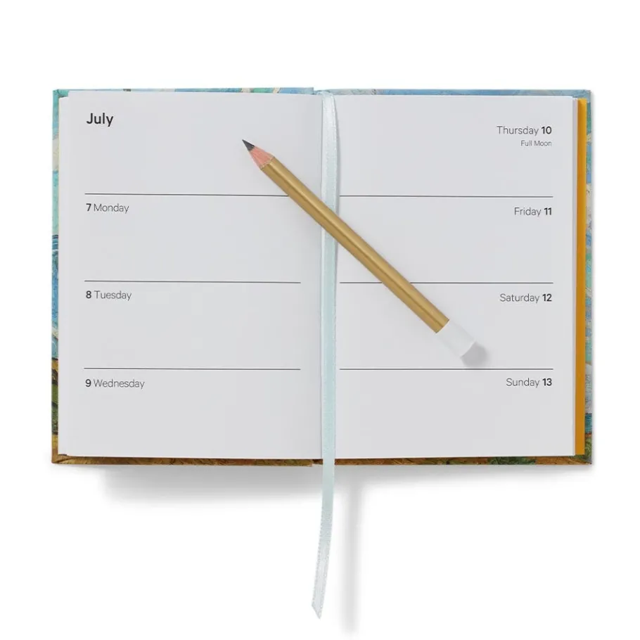 The Met Store Van Gogh Wheat Field with Cypresses Small Pocket Calendar 2025* Calendars