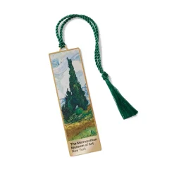 The Met Store Van Gogh Wheat Field with Cypresses Bookmark* Office