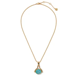 The Met Store Wedjat Eye Scarab Spinning Pendant Necklace* Necklaces