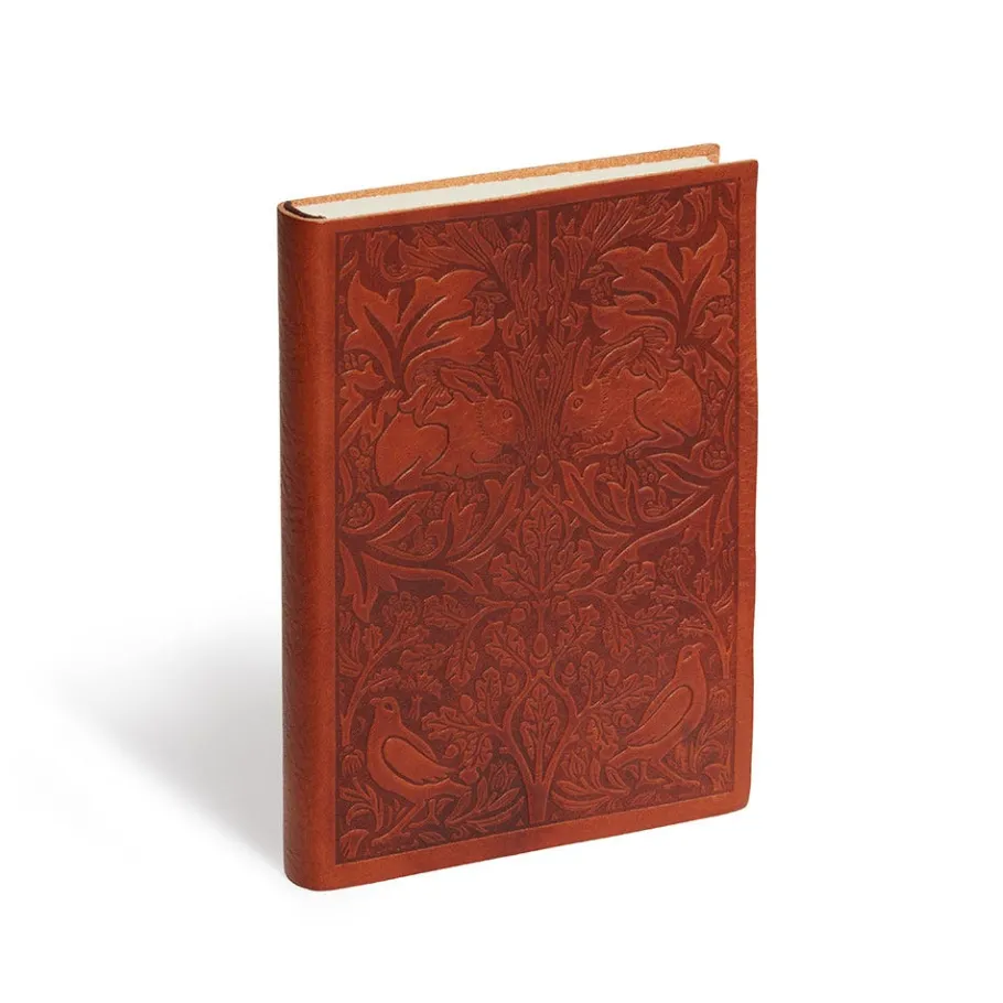 The Met Store William Morris Brother Rabbit Leather Journal* Journals & Notebooks