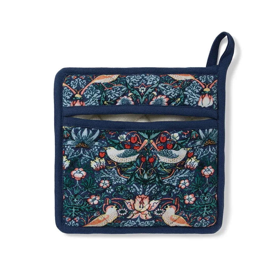 The Met Store William Morris Strawberry Thief Pot Holder and Oven Mitt Set* Tableware