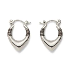 The Met Store Wrapped Chevron Huggie Earrings* Earrings